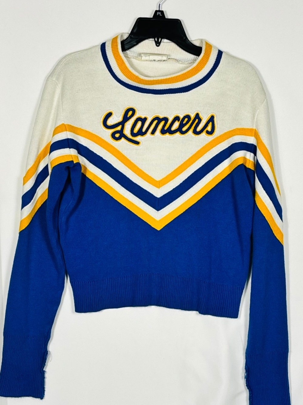 Vintage “Lancers” Cheerleader Sweater by Cheers Size Medium